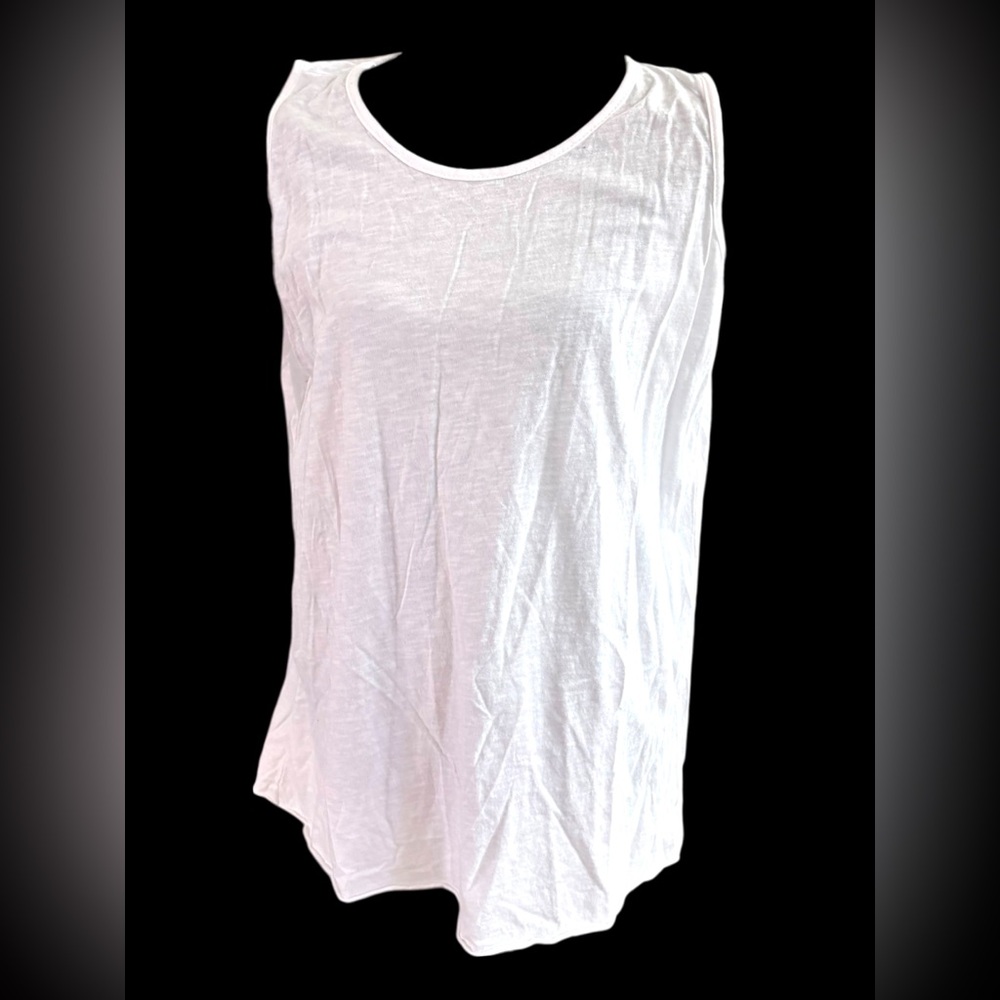 NWT Made in Italy White Sleeveless Tank | Catherine Lillywhite’s | OS